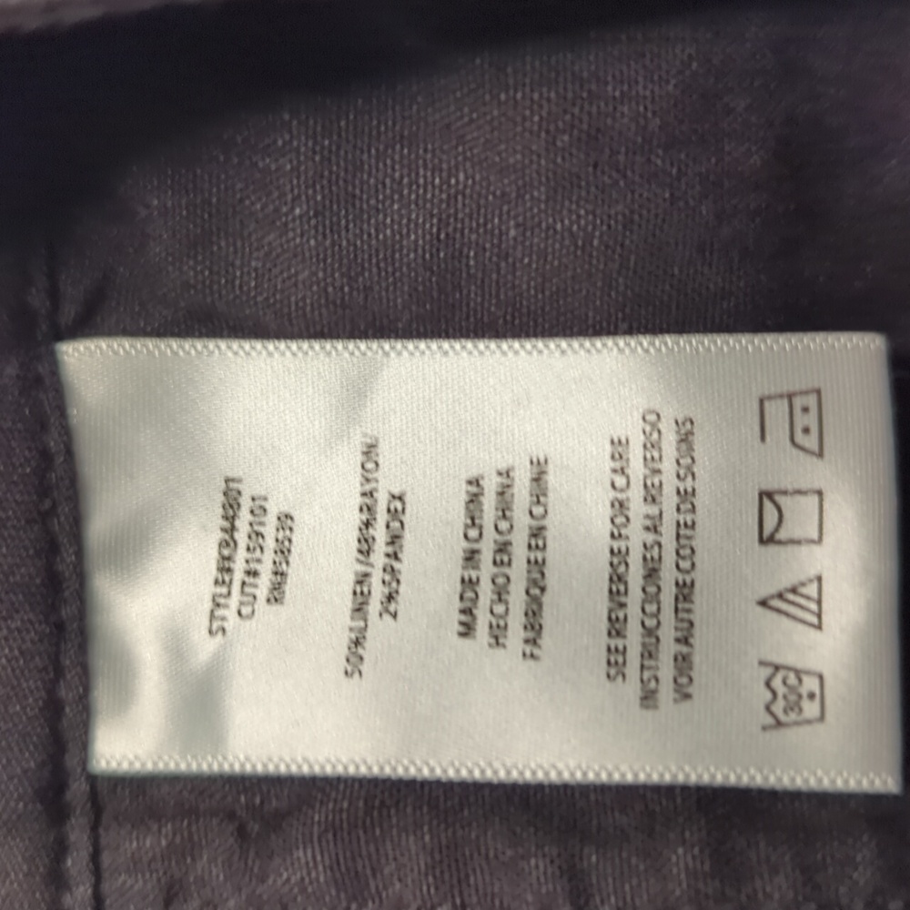 Kut from the Kloth Women's s Black Cargo Pants - Picture 6 of 7